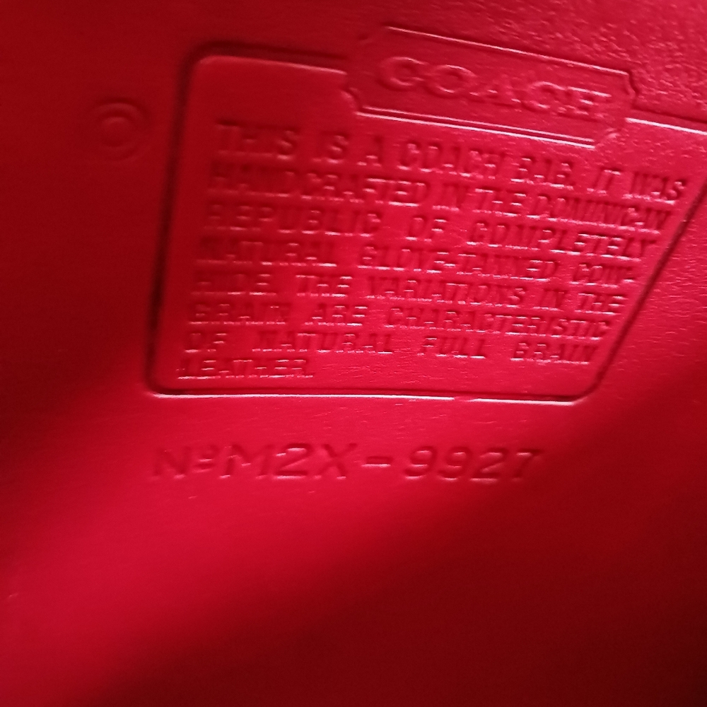 Vintage Coach Willis Station Bag #9927 - Picture 2 of 16